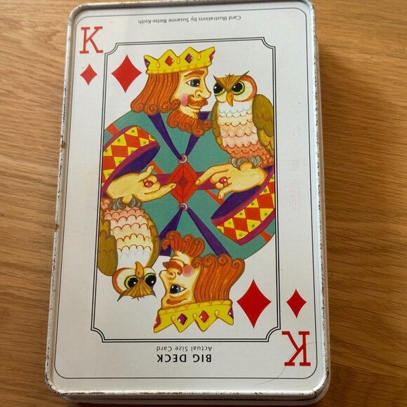 Big Deck Playing Cards with Tin Container by Fundex Games - Picture 7 of 16